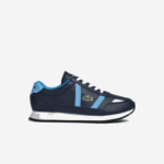 Juniors Lacoste V0ZN3333 Navy & Light Blue 7E9 Partner Synthetic Color-Pop Sneackers