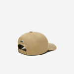 Kids Lacoste V0ZN2167 Beige CB8 Contrast Eyelets Adjustable Cap - Image 2