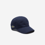 Kids Lacoste V0ZN2278 Navy Blue 166 Solid Gabardine Cap - Image 3