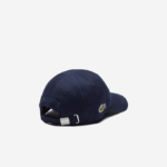Kids Lacoste V0ZN2278 Navy Blue 166 Solid Gabardine Cap - Image 4