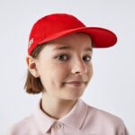 Kids Lacoste V0ZN2279 Red 240 Solid Gabardine Cap