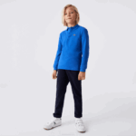 Kids Lacoste V0ZN2943 Blue K1Q Regular Fit Petit Pique Polo