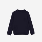 Kids Lacoste V0ZN2973 Navy Blue 166 Cotton Fleece Sweatshirt - Image 5