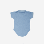 Kids Lacoste V0ZN2989 Blue FTS Baby Organic Cotton Pique Onesie Box Set - Image 2