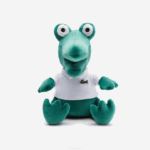 Kids Lacoste V0ZN2990 Green 132 Crocodile Teddy with Branded Polo