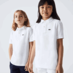 Kids Lacoste V0ZN3000 White 001 Regular Fit Petit Pique Polo