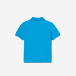 Kids Lacoste V0ZN3010 Blue ZBA Regular Fit Petit Pique Polo - Image 2