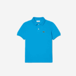 Kids Lacoste V0ZN3010 Blue ZBA Regular Fit Petit Pique Polo