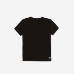 Kids Lacoste V0ZN3020 Black White 258 SPORT Tennis Technical Jersey Oversized Croc T-Shirt - Image 2