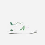Kids Lacoste V0ZN3060 White/Green 082 L004 Textile Sneakers