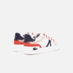 Kids Lacoste V0ZN3062 Pink Navy S1N L004 Textile Sneakers - Image 2