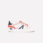 Kids Lacoste V0ZN3062 Pink Navy S1N L004 Textile Sneakers