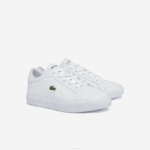 Kids Lacoste V0ZN3067 White 21G Powercourt Synthetic Sneakers - Image 2