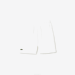 Kids Lacoste V0ZN3074 White 001 SPORT Diamond Shorts - Image 4