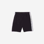 Kids Lacoste V0ZN3089 Navy Blue Grey Chine E6A Color-Stripe Organic Cotton Shorts - Image 5