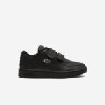 Kids Lacoste V0ZN3113 Black 02H T-Clip Synthetic Color-Pop Sneakers