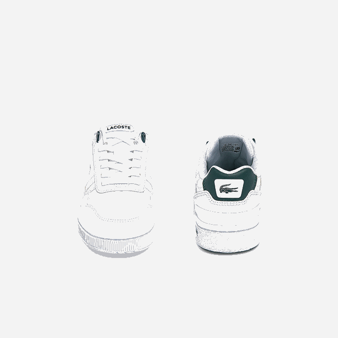 Kids Lacoste V0ZN3115 White & Dark Green 1R5 T-Clip Synthetic Sneakers - Image 5
