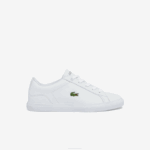 Kids Lacoste V0ZN3116 White 21G Lerond Synthetic Sneakers