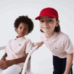 Kids Lacoste V0ZN3122 Light Pink ADY Regular Fit Petit Pique Polo
