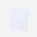 Kids Lacoste V0ZN3129 White 001 V-Neck Cotton T-Shirt - Image 3