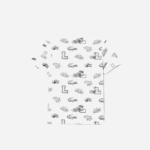 Kids Lacoste V0ZN3136 White 001 Custom Print Organic Cotton T-Shirt - Image 2