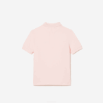 Kids Lacoste V0ZN3137 Light Pink T03 Regular Fit Petit Pique Polo - Image 4