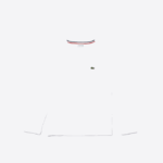 Kids Lacoste V0ZN3140 White 001 Crew Neck Jersey T-Shirt - Image 2