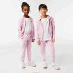 Kids Lacoste V0ZN3212 Pink Z4H Colorblock Trackpants