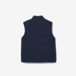 Kids Lacoste V0ZN3213 Navy Blue 166 Water-Repellent Vest - Image 5