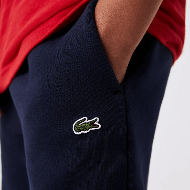 Kids Lacoste V0ZN3215 Navy Blue White Red LAW Branded Trackpants - Image 4