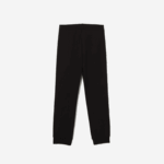 Kids Lacoste V0ZN3223 Black Blue 985 Printed Bands Trackpants - Image 5