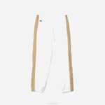Kids Lacoste V0ZN3224 White Beige WN5 Contrast Band Trackpants - Image 5
