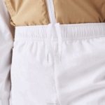 Kids Lacoste V0ZN3224 White Beige WN5 Contrast Band Trackpants - Image 8