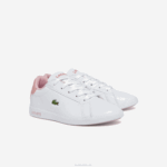 Kids Lacoste V0ZN3231 White & Light Pink 1Y9 Graduate Synthetic Sneakers - Image 2