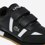 Kids Lacoste V0ZN3239 Black & White 312 Partner Synthetic Sneakers - Image 6
