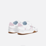 Kids Lacoste V0ZN3258 White & Pink B53 L001 Synthetic Sneakers - Image 2