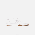 Kids Lacoste V0ZN3258 White & Pink B53 L001 Synthetic Sneakers