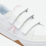 Kids Lacoste V0ZN3258 White & Pink B53 L001 Synthetic Sneakers - Image 4