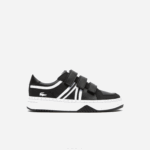 Kids Lacoste V0ZN3259 Black & White 312 L001 Synthetic Sneakers