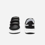Kids Lacoste V0ZN3259 Black & White 312 L001 Synthetic Sneakers - Image 5