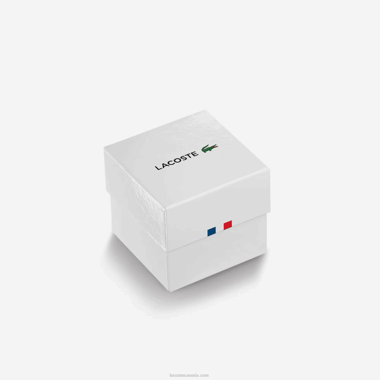 Kids Lacoste V0ZN3299 White 000 12.12 White Silicone Strap Watch - Image 5