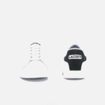 Kids Lacoste V0ZN3302 White & Black 147 Graduate Sneakers - Image 5