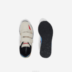 Kids Lacoste V0ZN3306 Off White & Yellow HT3 Partner Winter Synthetic Outdoor Shoes - Image 4