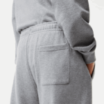 Men Lacoste V0ZN1012 Grey Chine YRD Print Trackpants - Image 7