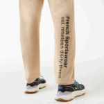 Men Lacoste V0ZN1013 Beige 4JW Print Trackpants - Image 6
