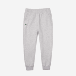 Men Lacoste V0ZN1020 Chine Light Grey 9YA Mesh Panels Trackpants - Image 5