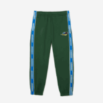 Men Lacoste V0ZN1026 Green 132 Branded Band Trackpants - Image 5