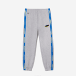 Men Lacoste V0ZN1027 Grey Chine CCA Branded Band Trackpants - Image 5