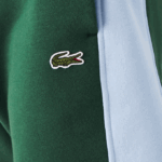 Men Lacoste V0ZN1058 Green Blue DQA Contrast Bands Trackpants - Image 4