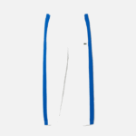 Men Lacoste V0ZN1060 White Blue LMQ Contrast Bands Trackpants - Image 5